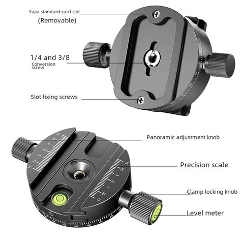 Placa De Liberaci N R Pida Para C Mara Slr Accesorio Adaptador De Tr