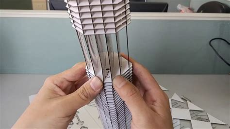 Shanghai Global Financial Center Building Model Making Process Youtube