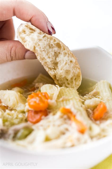 Instant Pot Chicken Soup Recipe With Whole Chicken April Golightly