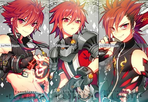 Elsword Lord Knight Rune Slayer And Infinity Sword Elsword Drawn