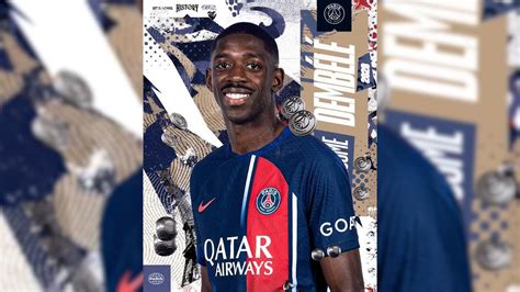 Official: Ousmane Dembele joins PSG from Barca