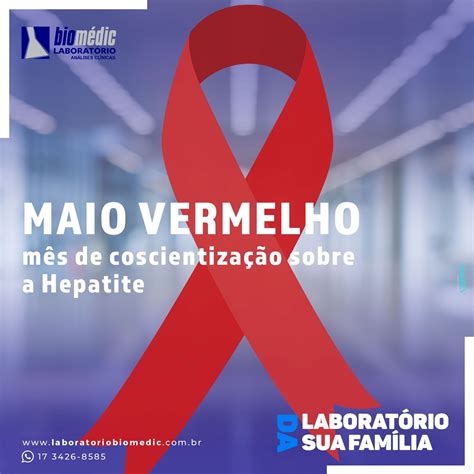 Laboratório Biomédic Maio vermelho