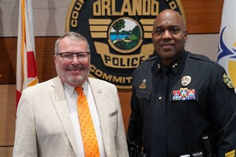 Ucf Alum Sworn In As New Orlando Police Chief University Of Central