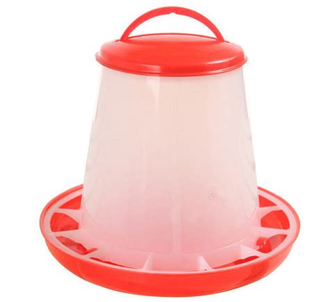 8l Poultry Farm Equipment 35x30cm Polypropylene Chicken Feed Dispenser