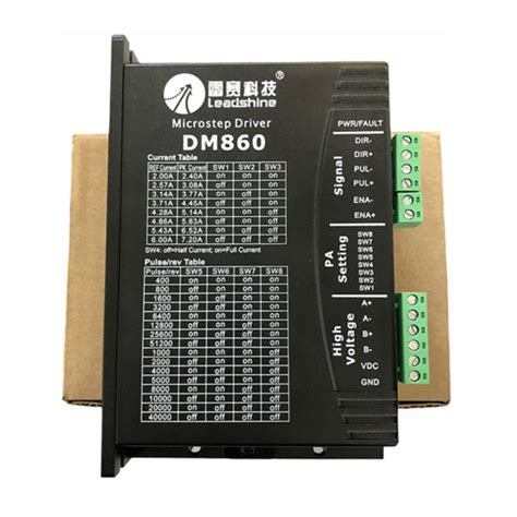 LeadShine Micro Stepper Driver DM860 DC 25 80V Max 7 2A Arrowdot Store