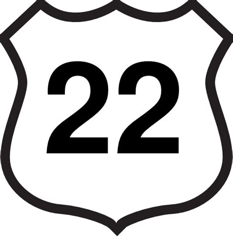 Route 22 Sign Clip Art At Vector Clip Art Online Royalty