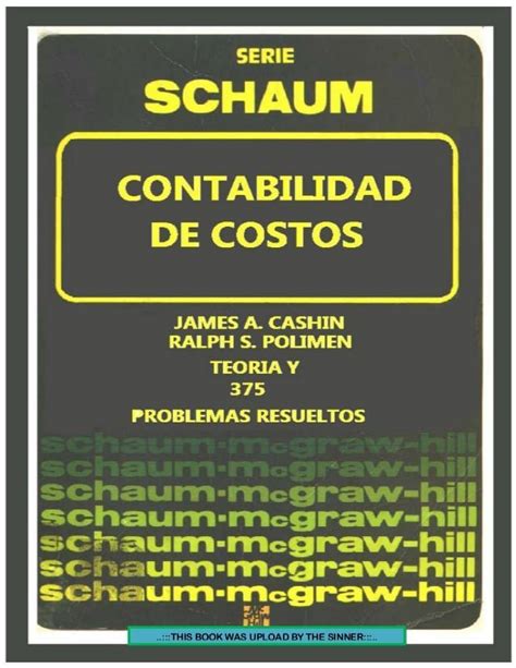 Pdf Contabilidad De Costos Schaum James Cashin Ralph Polimeni