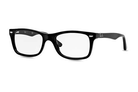 Lunettes De Vue Ray Ban Rx 5228 Large 2000 55mm Noir Brillant Gweleo