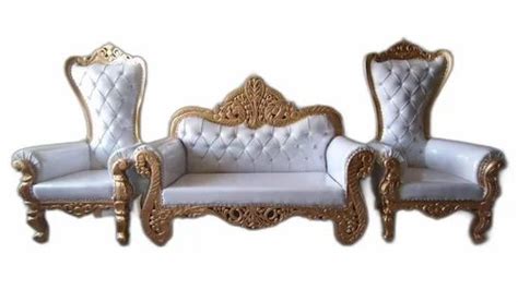 Wedding Sofa Seater Wooden Wedding Sofa Set Manufacturer From Gangoh