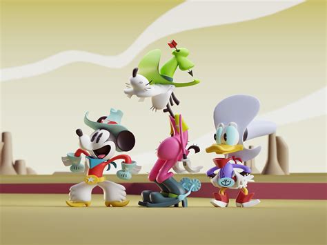 Mickey Goofy & Donald by Mohamed Chahin on Dribbble