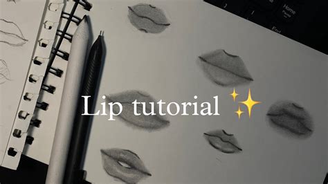 How To Draw Realistic Lips Lips Tutorial 👄 Youtube