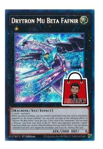 Drytron Mu Beta Fafnir Prismatic Secret Miltienda Yugioh