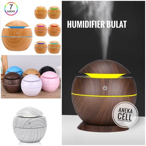 Jual TAFFWARE Humidifier Air Aromaterapi Ultrasonic Pewangi Ruangan