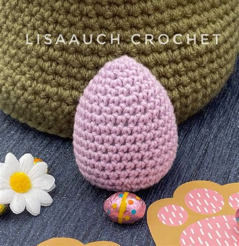 Easy To Crochet Easter Egg Free Pattern Lisaauch Crochet