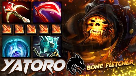 Yatoro Clinkz Bone Fletcher Skeleton Archer Dota 2 Pro Gameplay