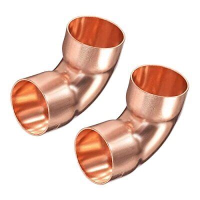 Pcs Degree Copper Elbow Inch Mm Id Short Turn Copper