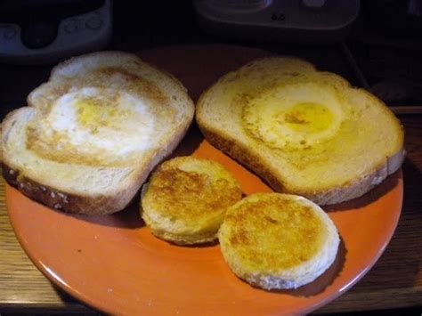 Egg In A Toast Hole · A Fried Egg · Cooking on Cut Out + Keep · Creation by iHaveNoKiwis