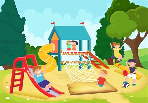 Jungle Gym For Kids 159173 Vector Art at Vecteezy