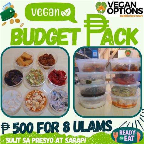 8 Ulam Budget Pack – Vegan Options