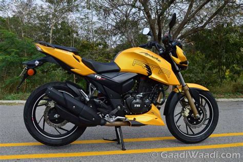 TVS Apache RTR 200 4V Review First Ride Gaadiwaadi India Cars