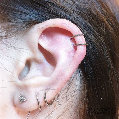 Helix ear piercing by tat2atom on DeviantArt