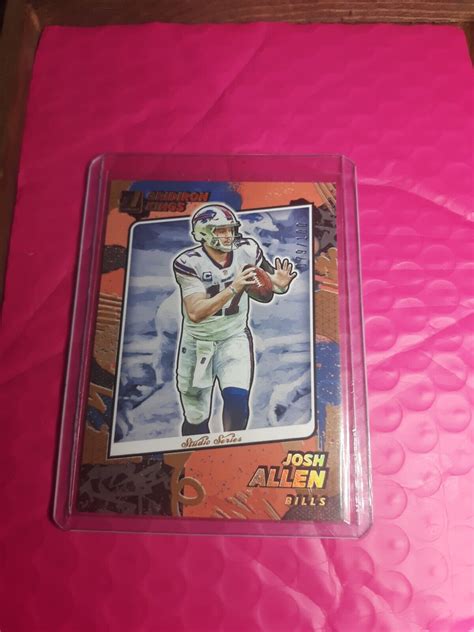 2021 Panini Donruss Gridiron Kings Studio Series GK6 Josh Allen 100