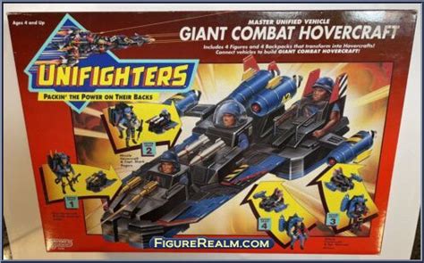 Giant Combat Hovercraft Unifighters Giant Galoob Action Figure