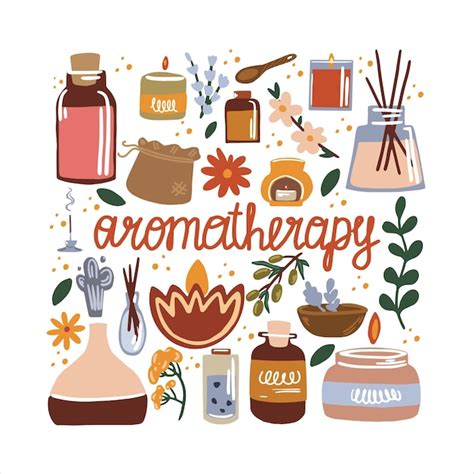 Premium Vector Illustration Of Aromatherapy And Essential Oils