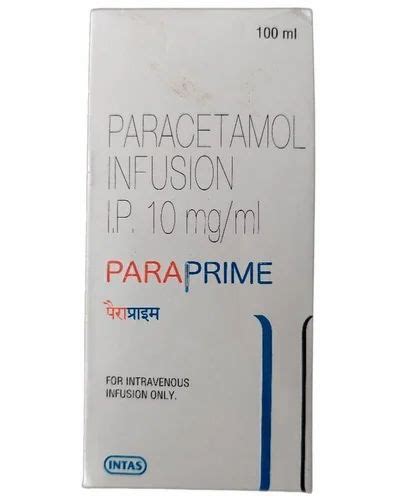 Paraprime Paracetamol Infusion At 300 PCM Infusuon In Lucknow ID