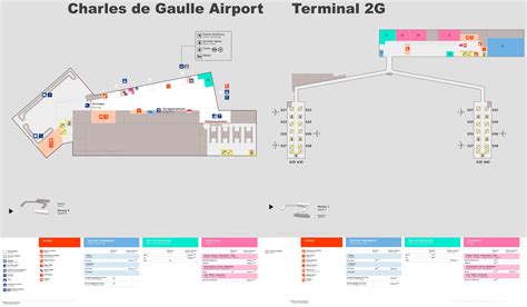 Charles De Gaulle Airport Terminal Map