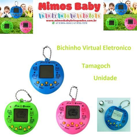 Bichinho Virtual Tamagotchi Animais Brinquedo Retro