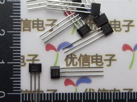Free Shipping With Tracking 100pcs 49e Sensor S49e Hall Element Ss49e ...