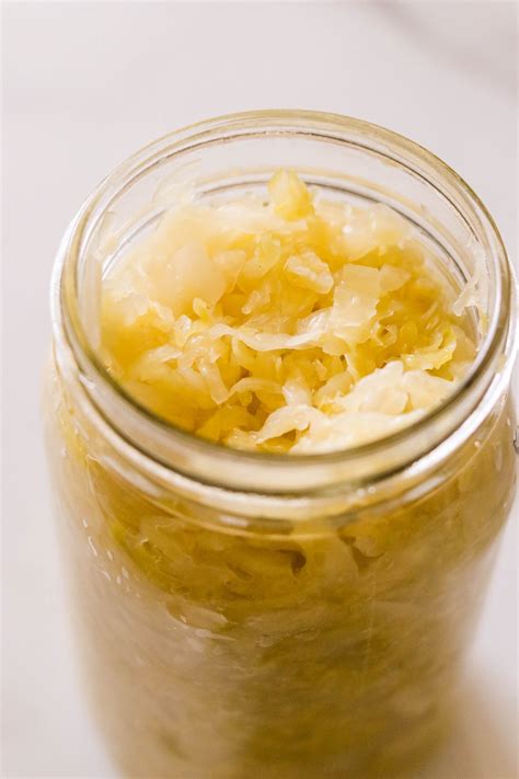 Easy Mason Jar Sauerkraut What Great Grandma Ate