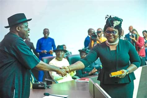 Bayelsa Gov Swears In Wife As High Court Judge Daily Trust