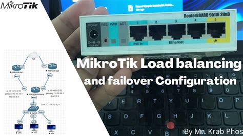 Isp Load Balancing And Failover Configuration In Mikrotik Router