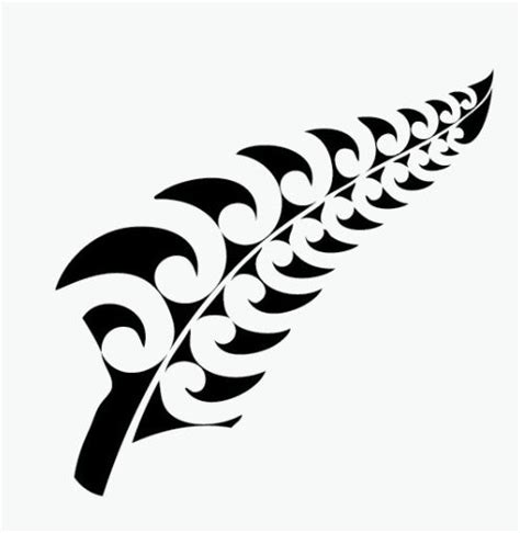 Silver fern clipart - Clipground