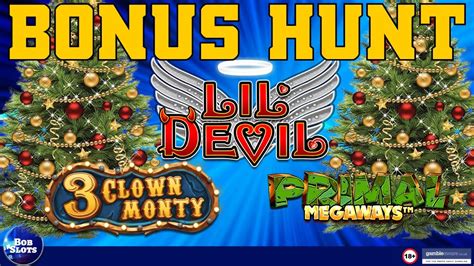 Bonus Hunt With Tom Lil Devil Heartstopper Clown Monty