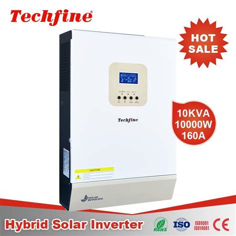 Techfine Solar Power Inverter 3000w 24v Hybrid Solar Inverter Power