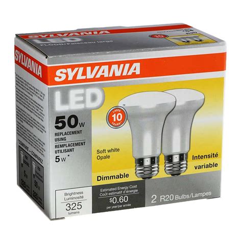 Sylvania R Led Watt Soft White Led Flood Light Bulbs Shop Light