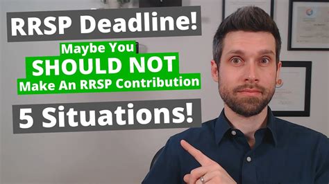 RRSP Deadline Should You Make An RRSP Contribution This Year YouTube