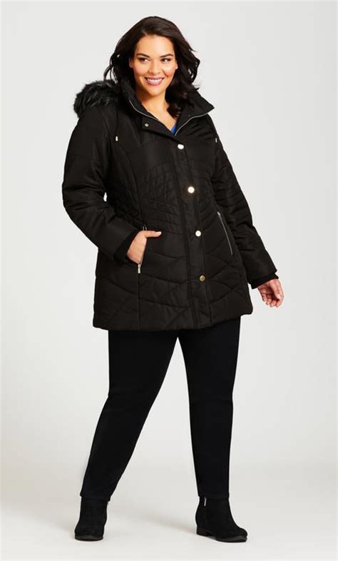 Plus Size Puffer And Quilted Jackets Yours Clothing