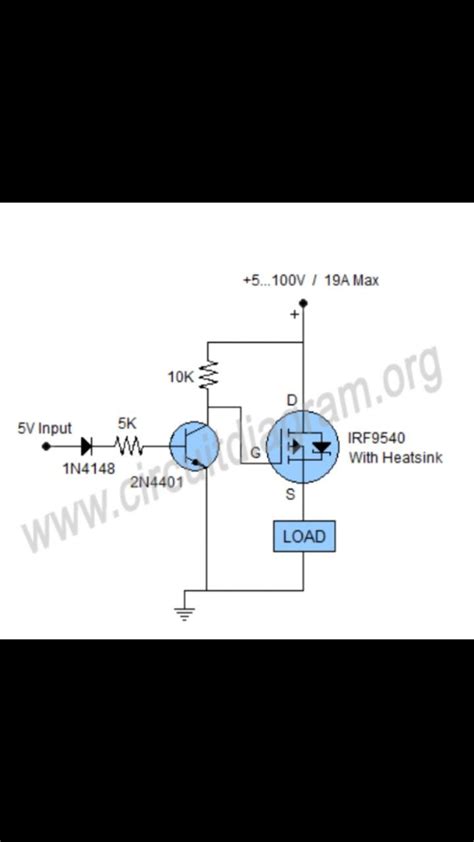 5v 10a High Current Power Supply Circuit Using Lm7805 Ic Artofit