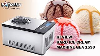 Jual Ice Cream Maker GEA ICE 1530 Mesin Pembuat Es Krim Di Lapak Sat