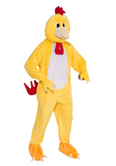 Promotional Chicken Mascot Adult Costume