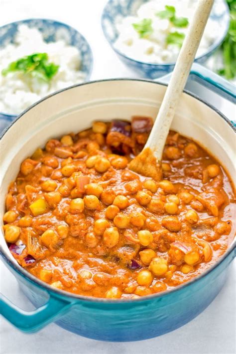 Chickpea Tikka Masala Contentedness Cooking