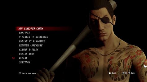 Yakuza 5 Install Screen For Yakuza 0 Menu Youtube