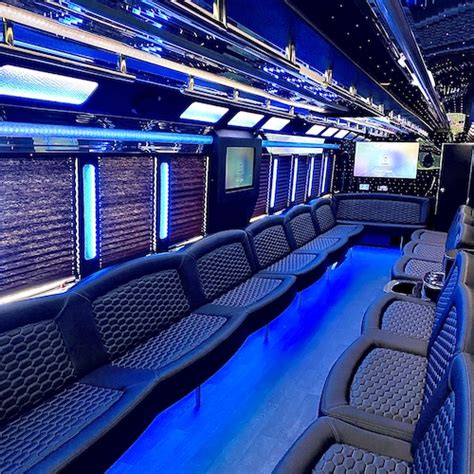 30, 40, 50 Passenger Party Bus Rentals | Party Bus Group