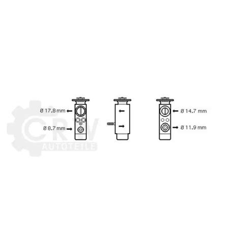 SOUPAPE DE DÉCHARGE Climatisation pour BMW Z3 Roadster 2 2i EUR 51 39