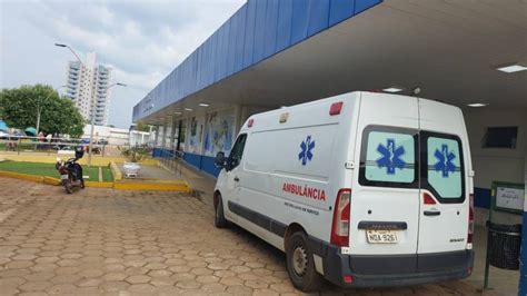 Vindo De Cerejeiras Idosa D Entrada No Hospital Regional De Vilhena