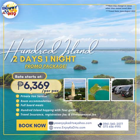 Hundred Islands Team Building Package – Enjoy Ka Dito by: MCP Greenery ...